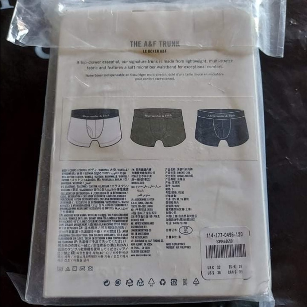 Abercrombie and Fitch Trunk size XXL NIB - Picture 3 of 4